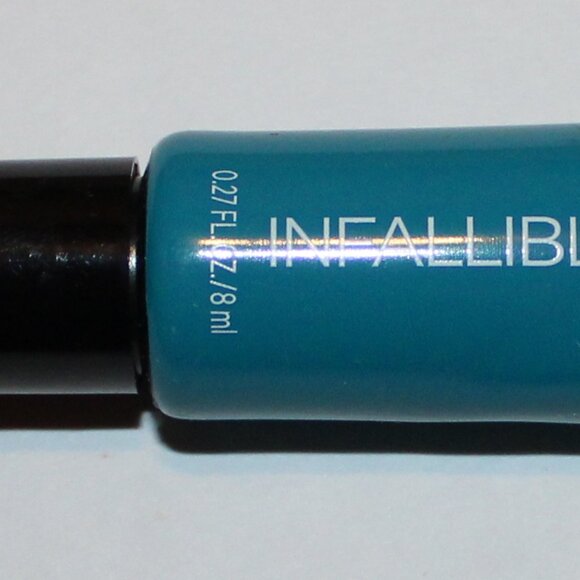 L'oreal Infallible Paints Lips 306 Domineering Teal Lip Color Paint .27 oz Tube - Picture 5 of 9